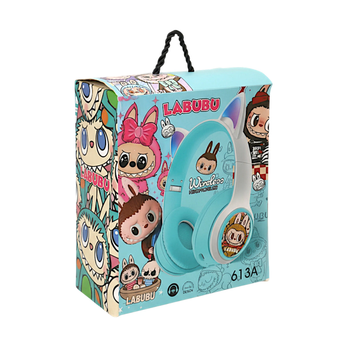 labubu bluetooth headphone 613a
