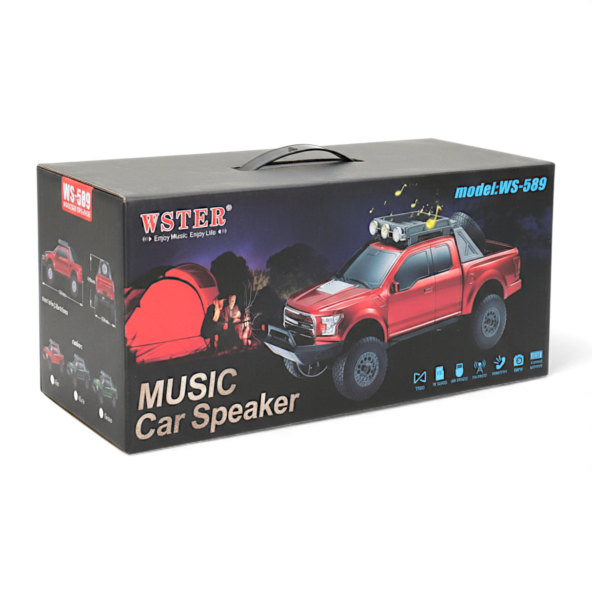 bluetooth jeep speaker ws-589