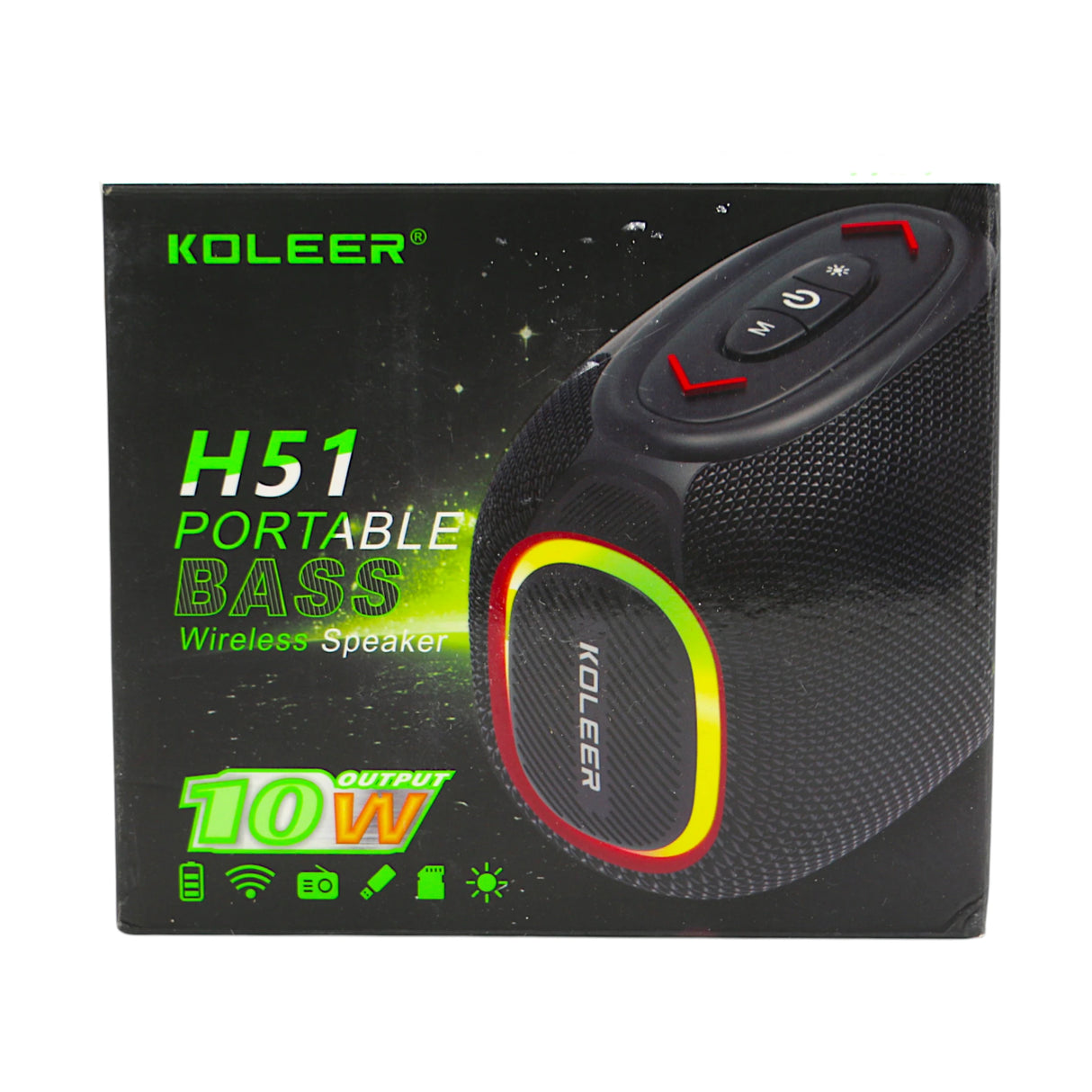 koleer bluetooth speaker h51