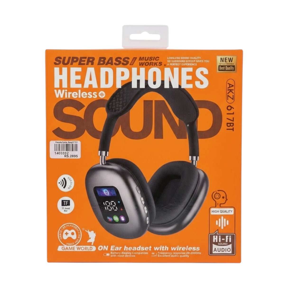wireless headphone akz617bt