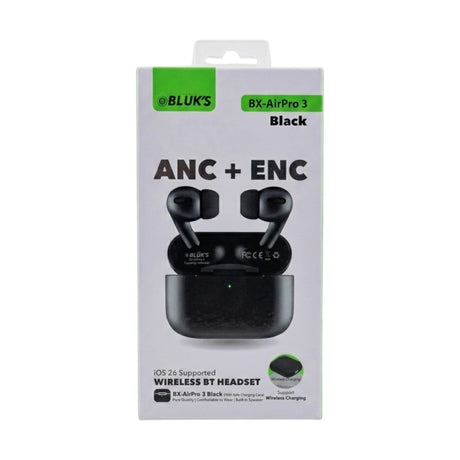 bluks airpod pro bx-3 black