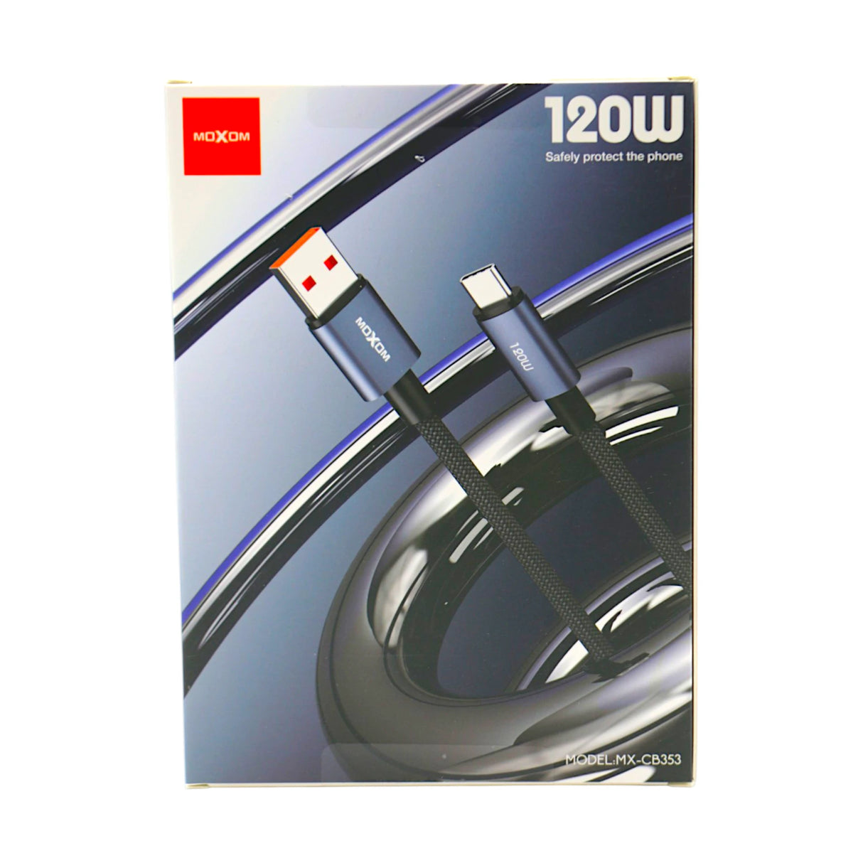 moxom type c charging cable 120w 1m mx-cb353 china