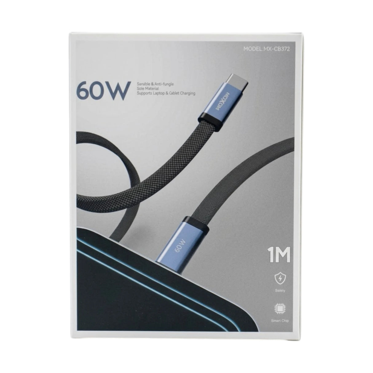 moxom type c charging cable 60w mx-cb372 china