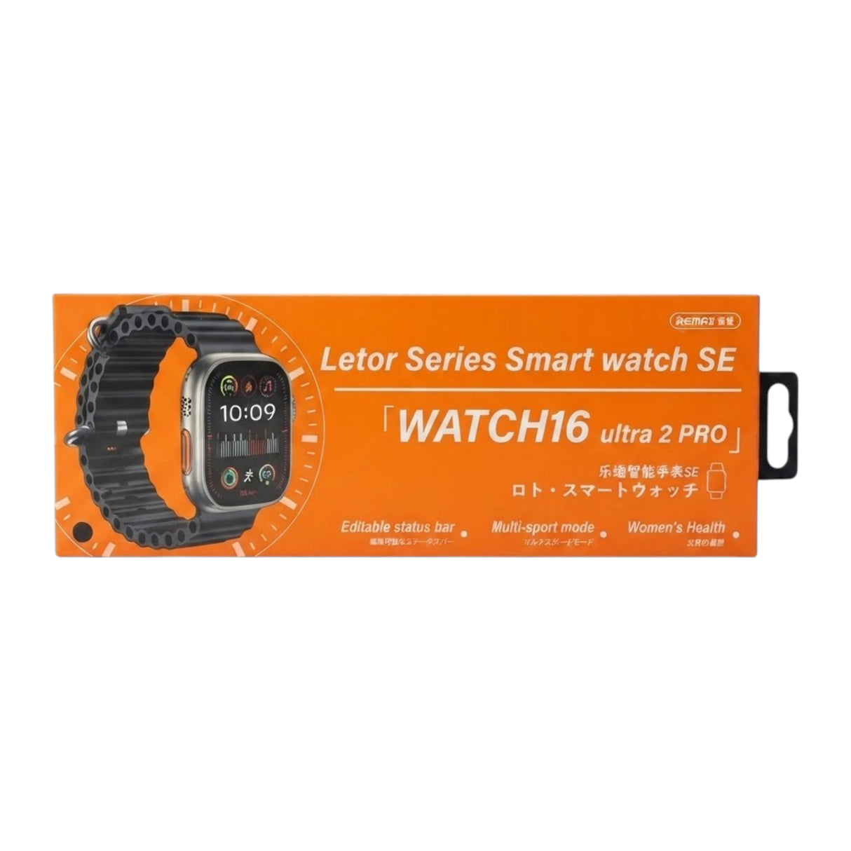 smart watch 16 remax ultra 2 pro space grey