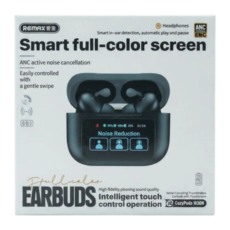 earbuds remax w30n black
