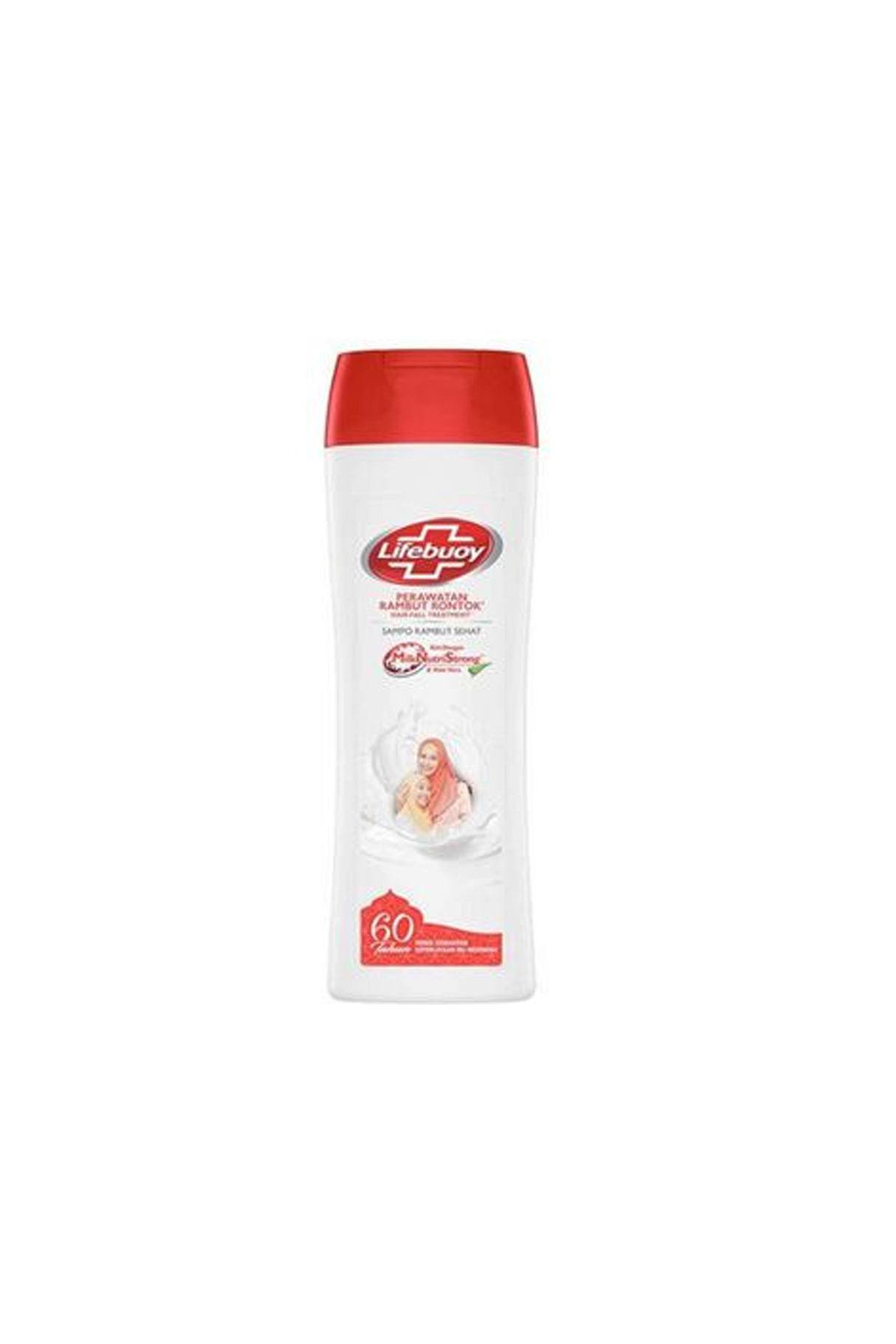 lifebuoy shampoo merawat kerusakan damage care 170ml purple