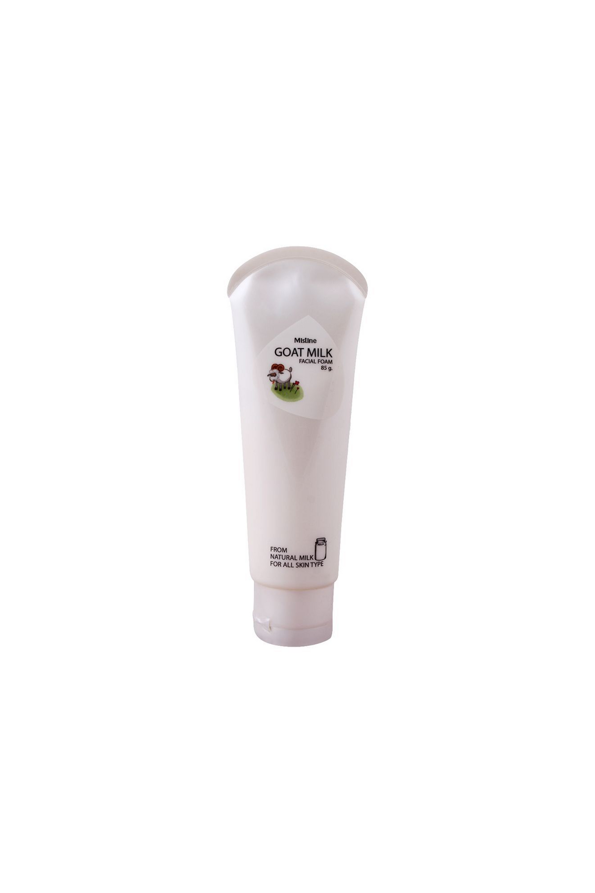 mistine face wash goat milk 85g