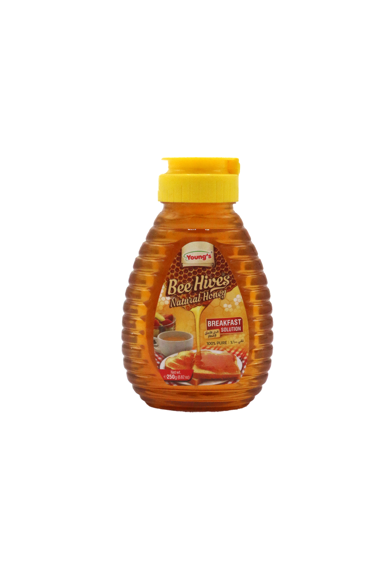 youngs honey bee hives 250g squeez bottle