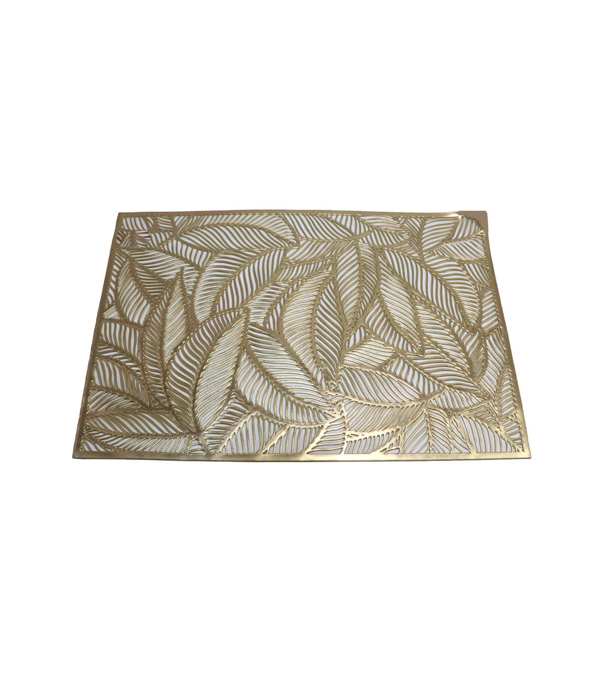 pvc table mat 1pc 45x12cm golden china d816