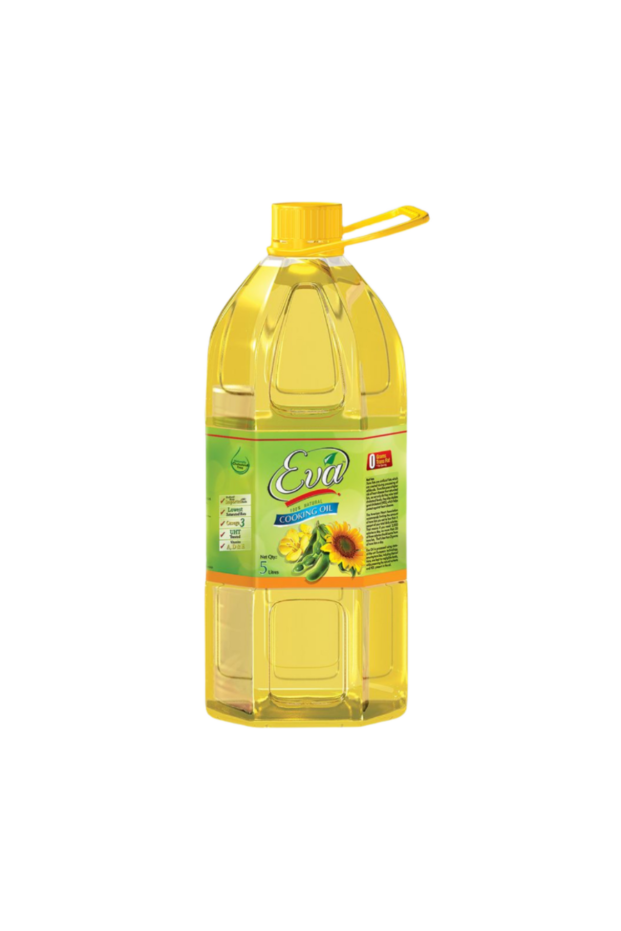 eva cooking oil 5l bottle