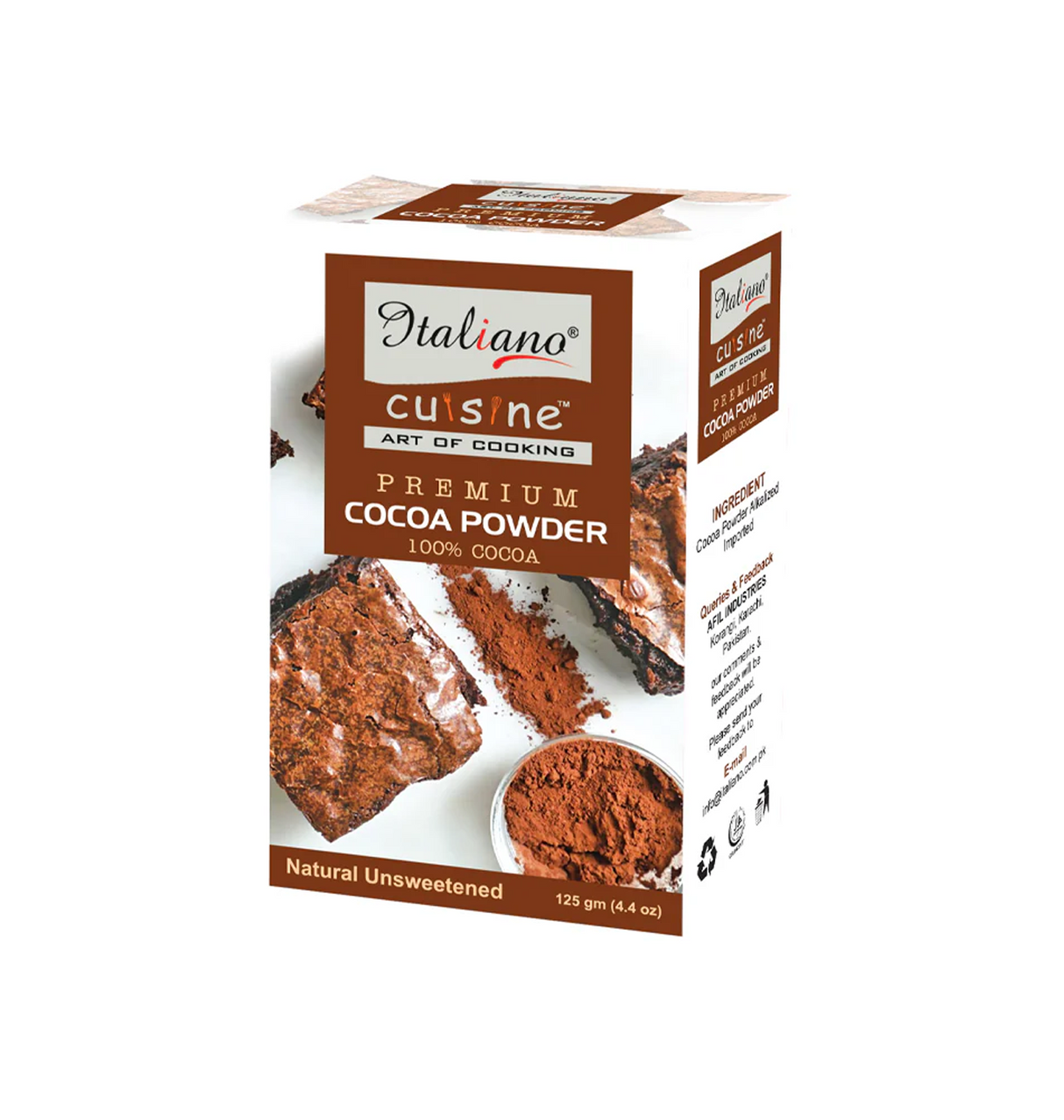 italiano premium cocoa powder 125g