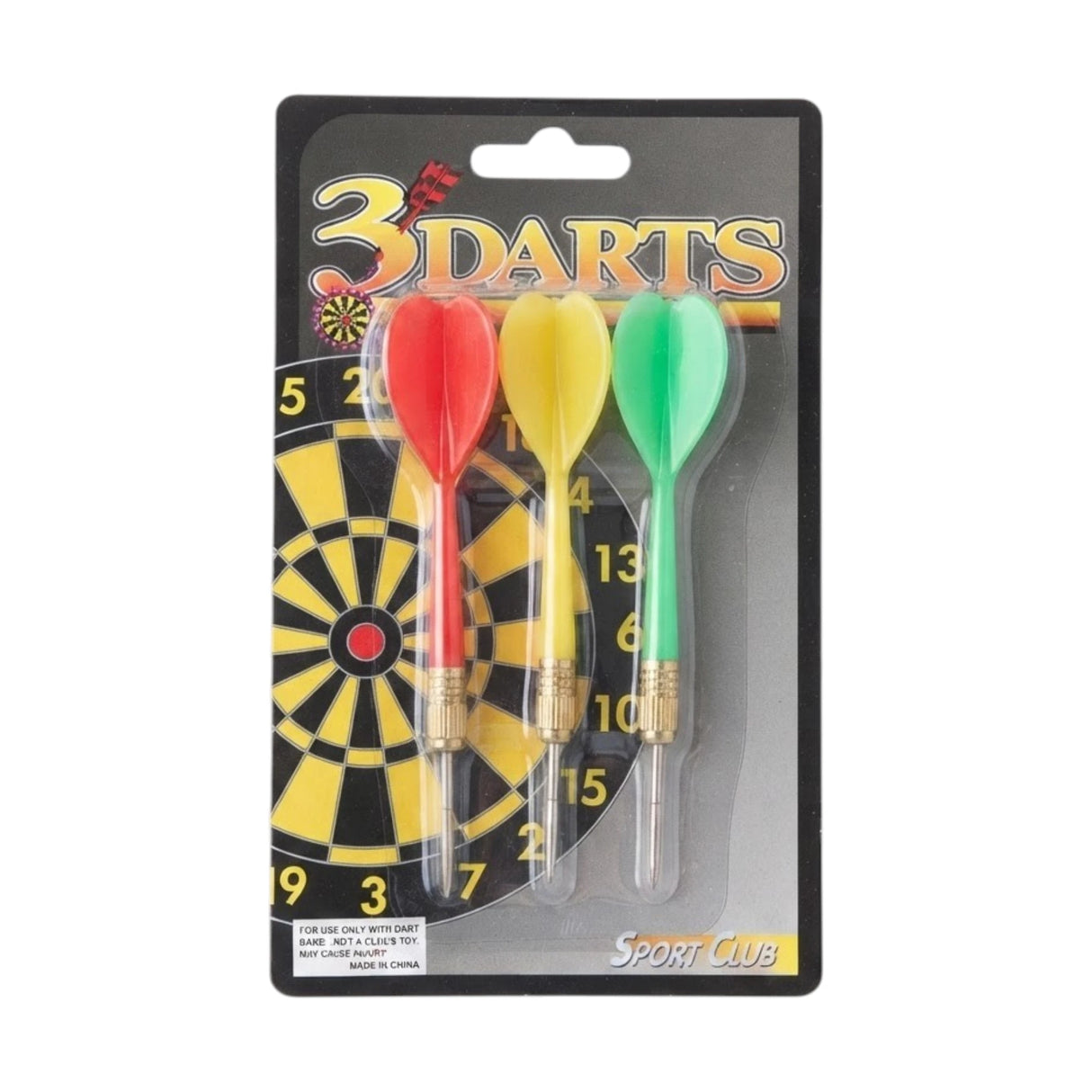 DART ARROW PIN 3PC CARD PACK BL-3008 CHINA