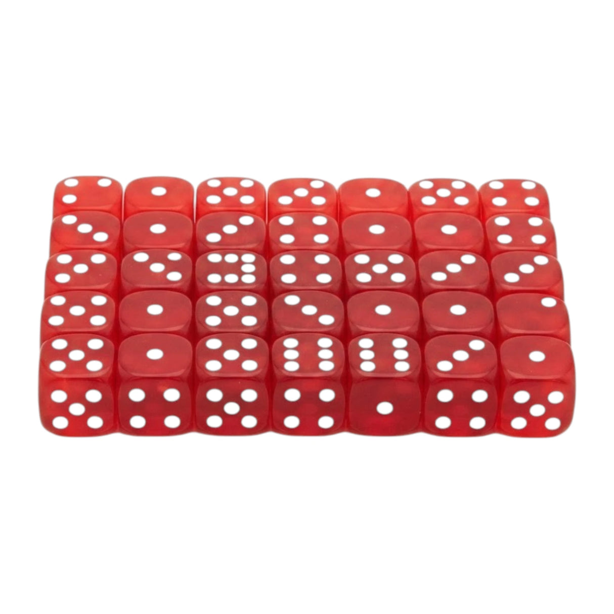 LUDO DICE NO.14 CRYSTAL 100 PC CHINA
