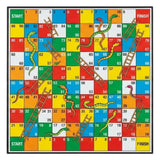 Large Size 4-Player Folding Ludo Board Game - Complete Set with Gote and Dice Shaker
