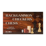CHESS WOODEN ZC5005 3IN1 49CM XL