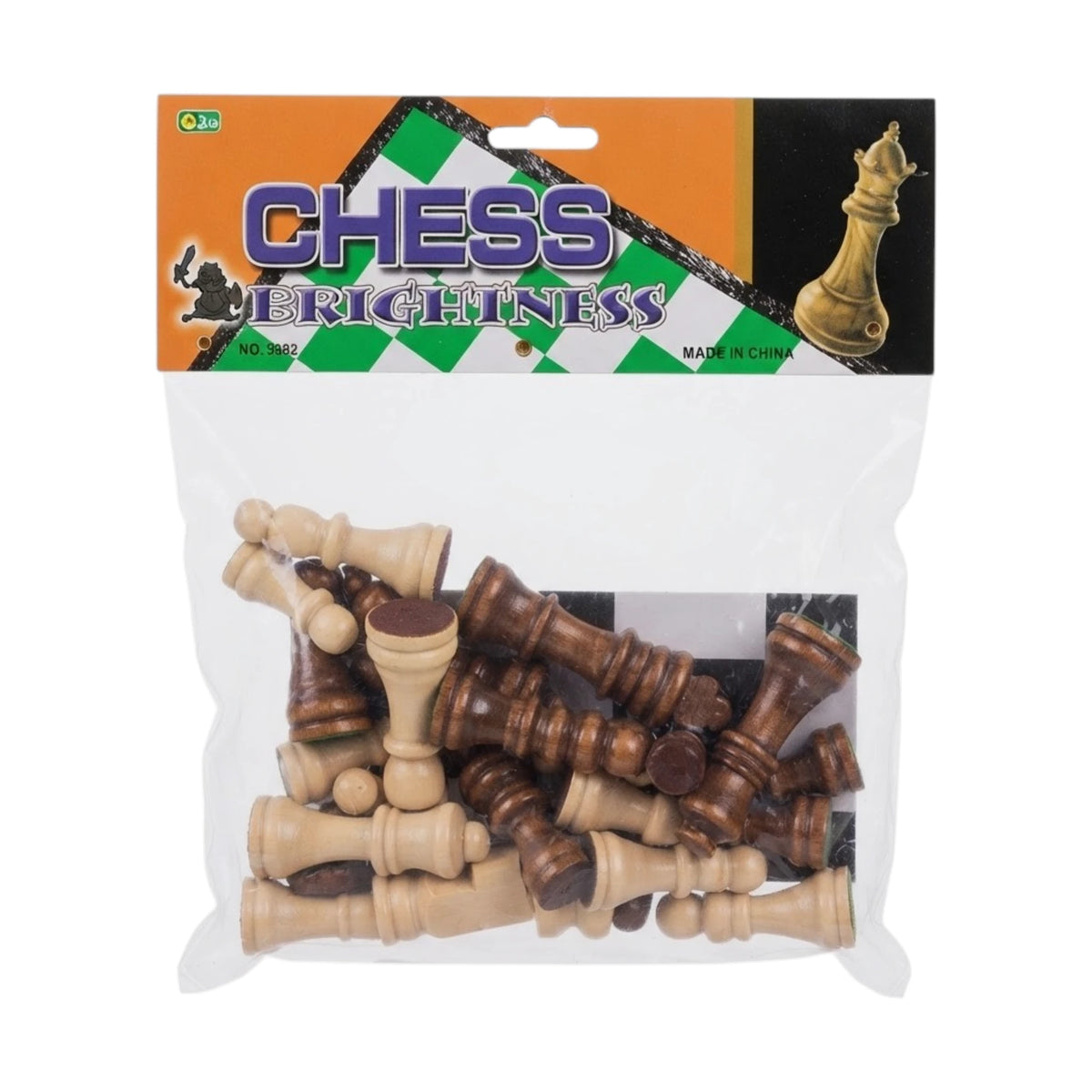 CHESS GOTES WOODEN LARGE 3108 CHINA