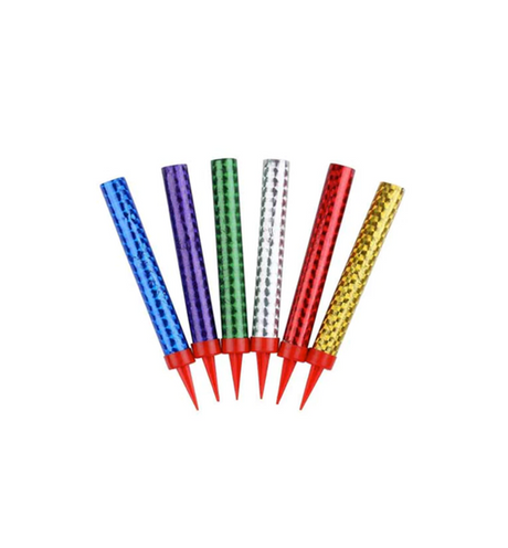 sparking candle 2pc 10cm