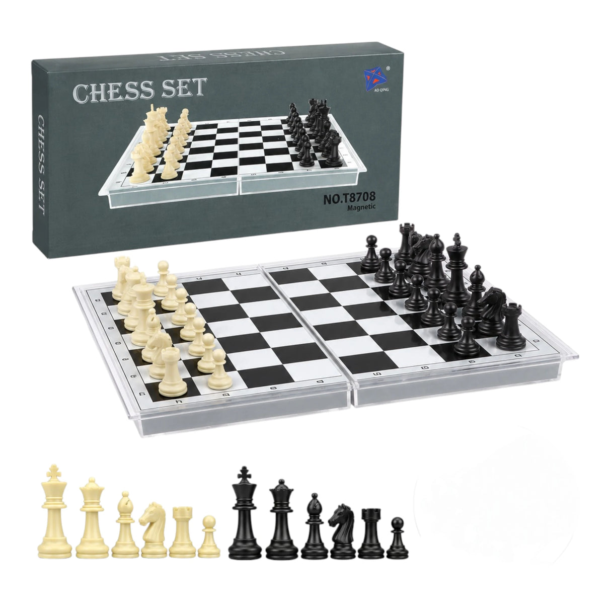 CHESS GAME SET MAGNET T8708 ACRYLIC CHINA