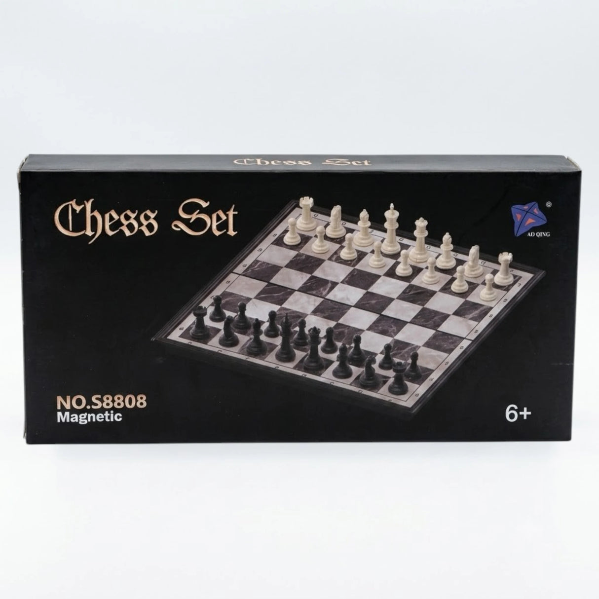 CHESS GAME SET MAGNET S8808 PLASTIC BLACK CHINA