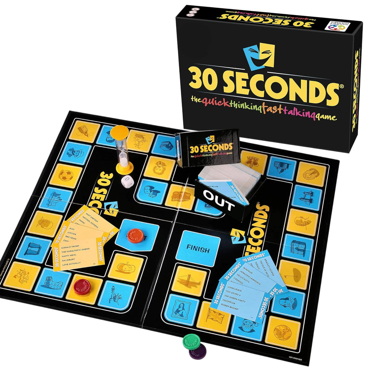 30 SECONDS JUNIOR CARD GAME 0143-1 BLACK BOX CHINA