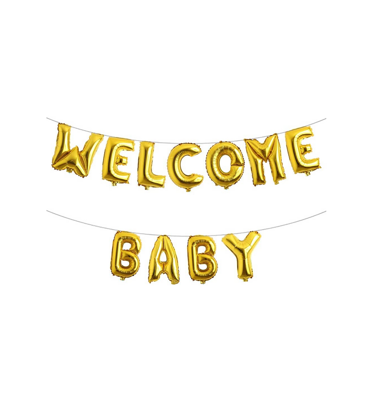 foil welcome baby