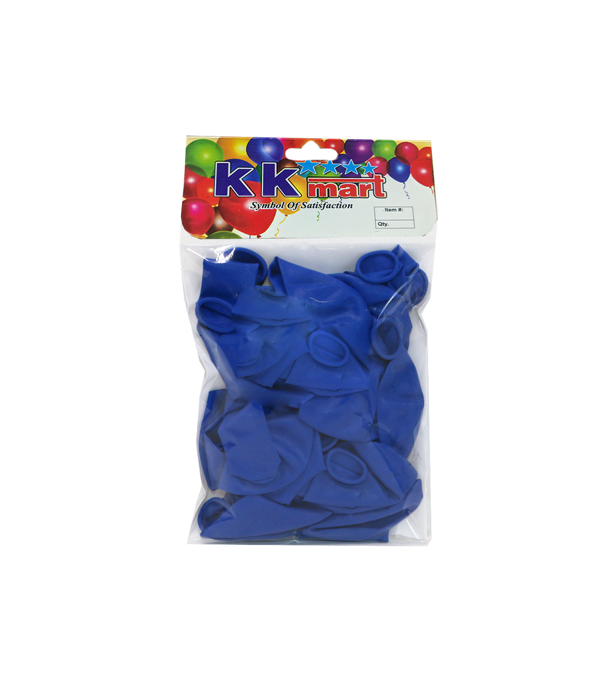 balloon 25pc blue
