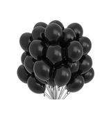 balloon 25pc black