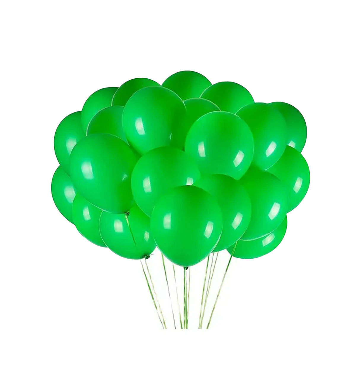 balloon 25pc green