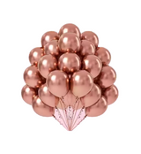 balloon 25pc metallic copper