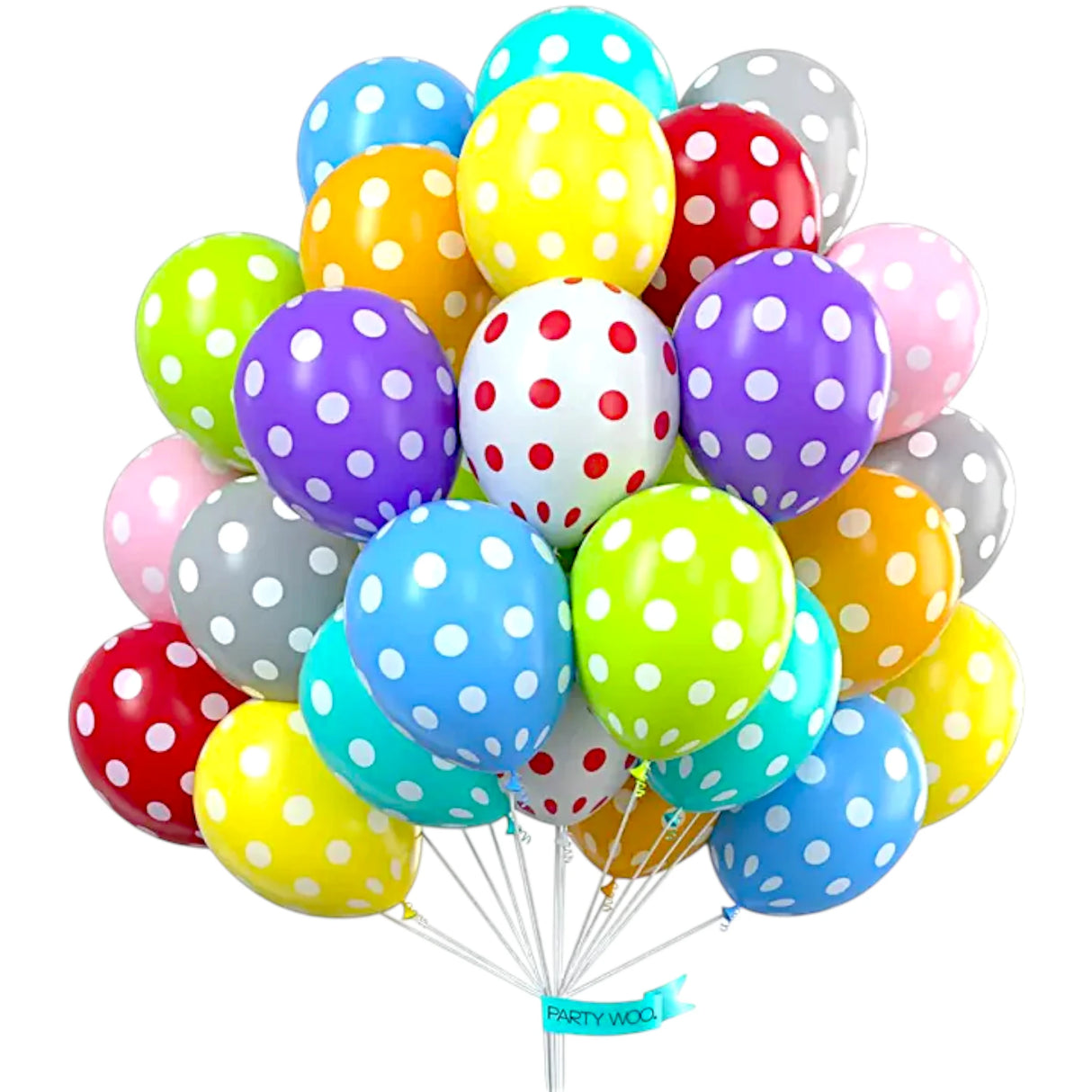 balloon 25pc dot