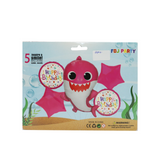 foil balloon 5pc baby shark