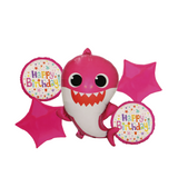 foil balloon 5pc baby shark
