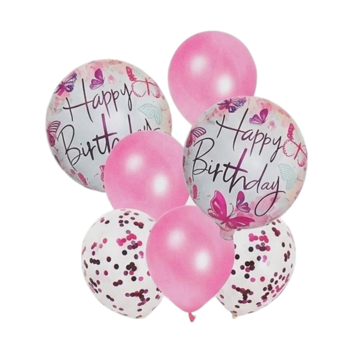 foil balloon theme 7pc