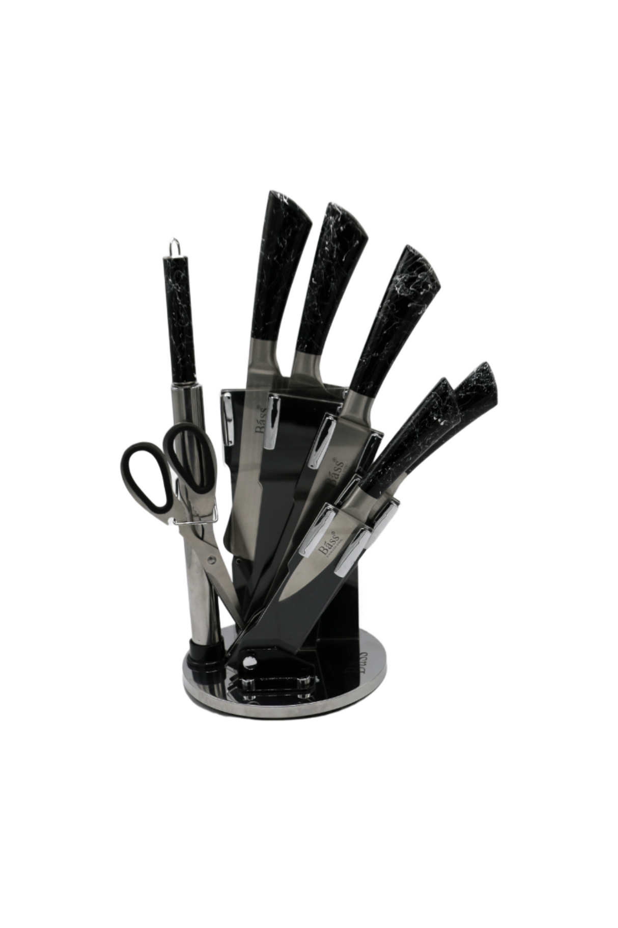 bass knife set 7pc china