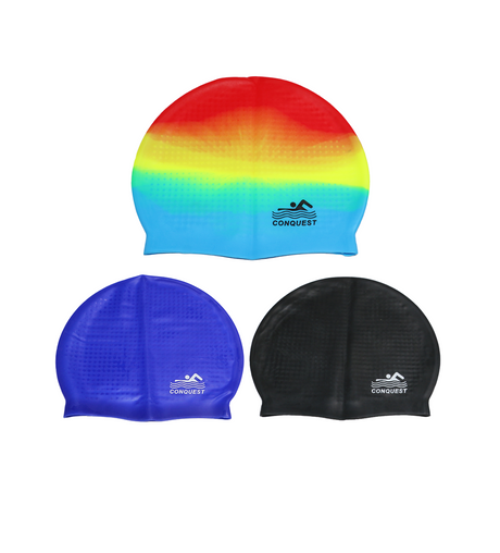 SWIMMING CAP CONQUEST SILICON