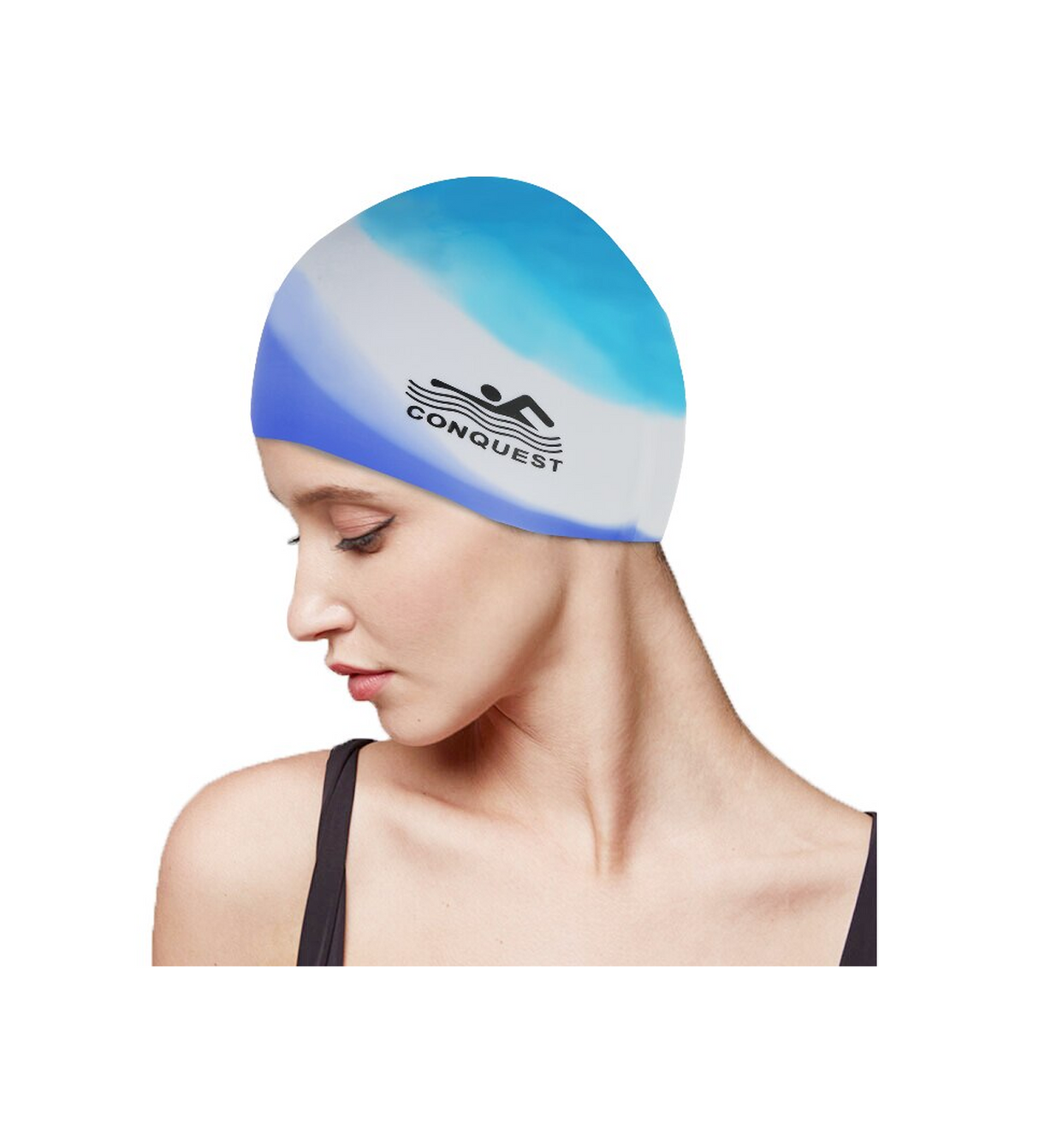 SWIMMING CAP CONQUEST SILICON
