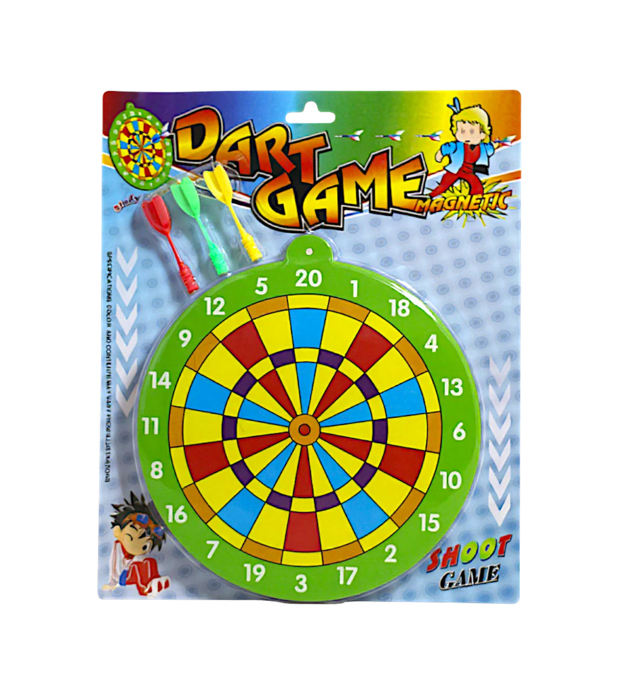 dart board card magnet 102m