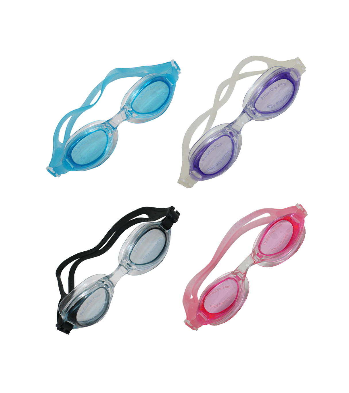 swimming goggles arena kids with ear plug box pack 520/3600