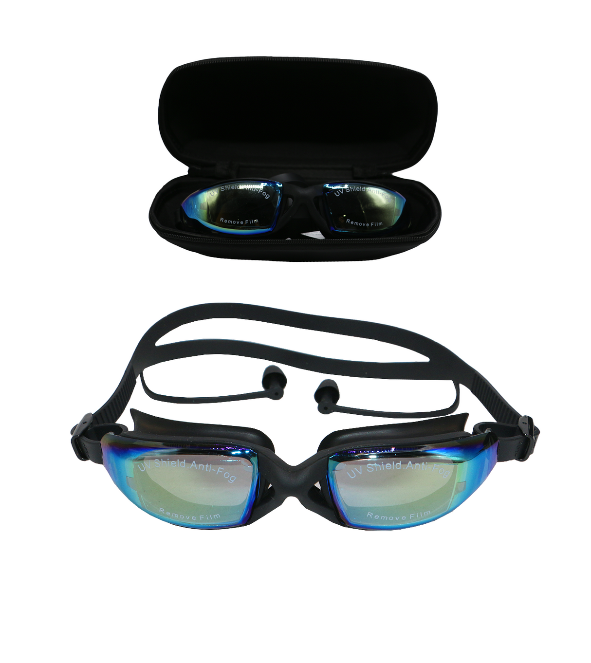 swmming goggles speedo with ear plug box pack s95
