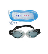 swimming goggles with era plug junior zip pouch 1600
