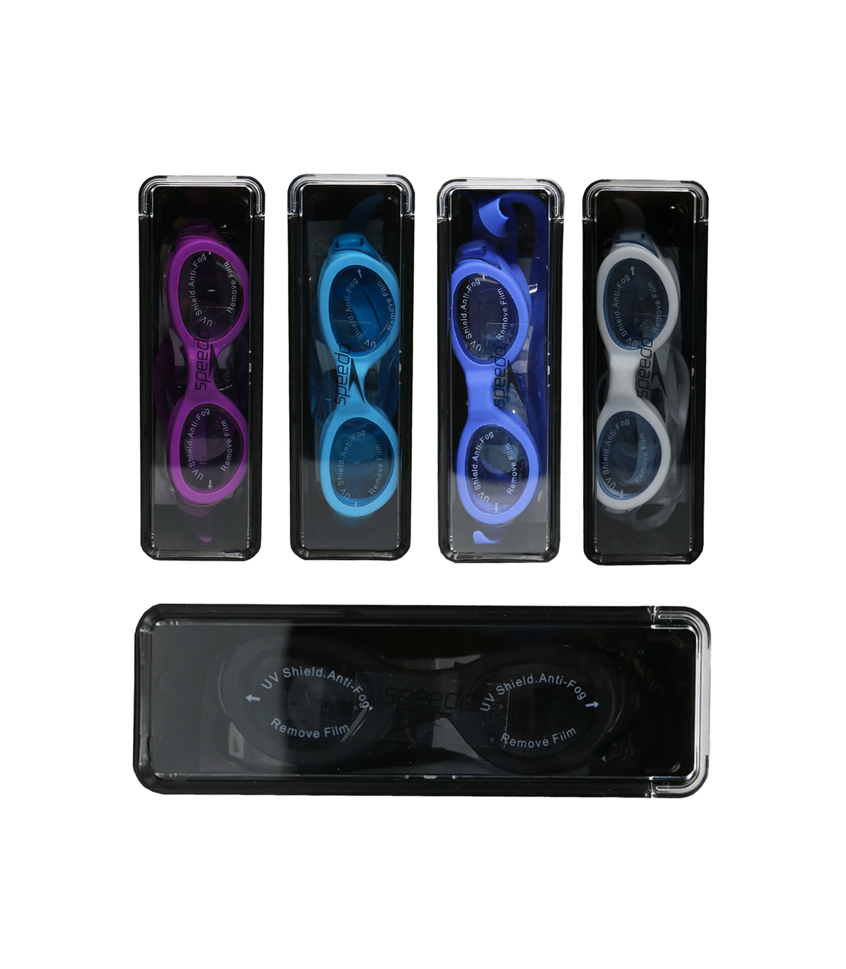 swimming goggles speedo with ear plug box pack s5200