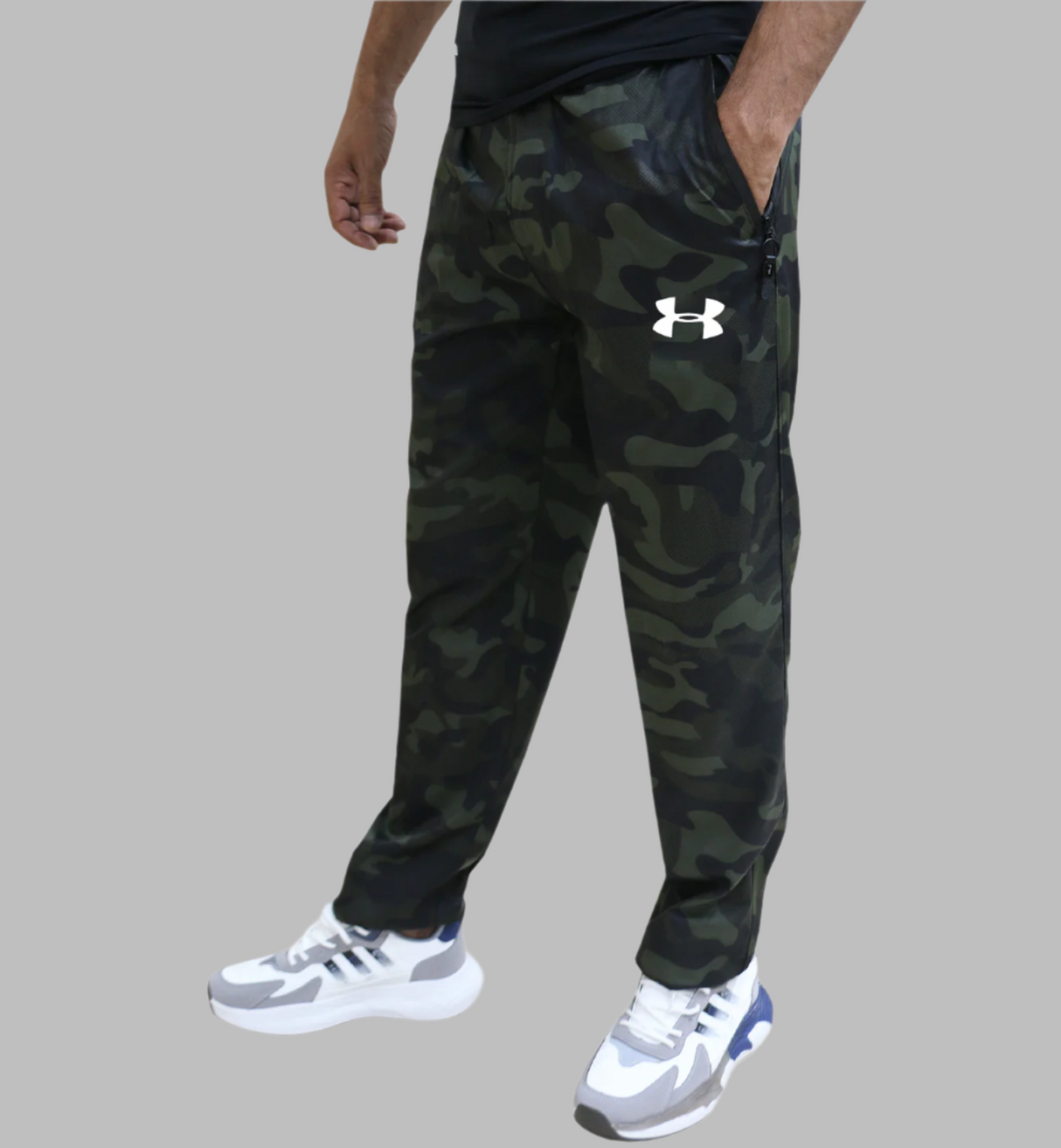 trouser under armour green 3591