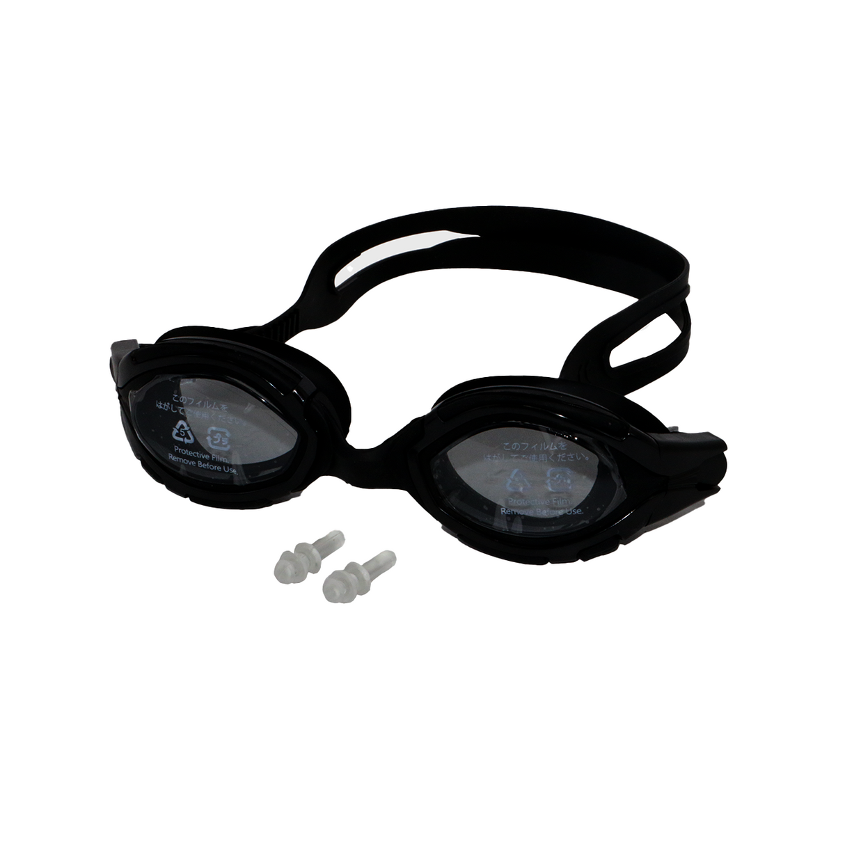swimming goggles speedo with ear plug round box ak 55