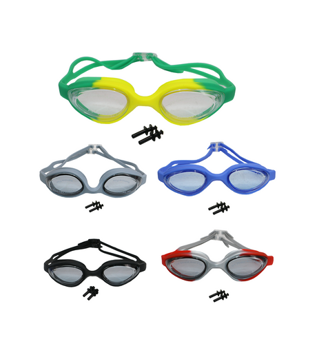 swmming goggles with ear plug box packs3300