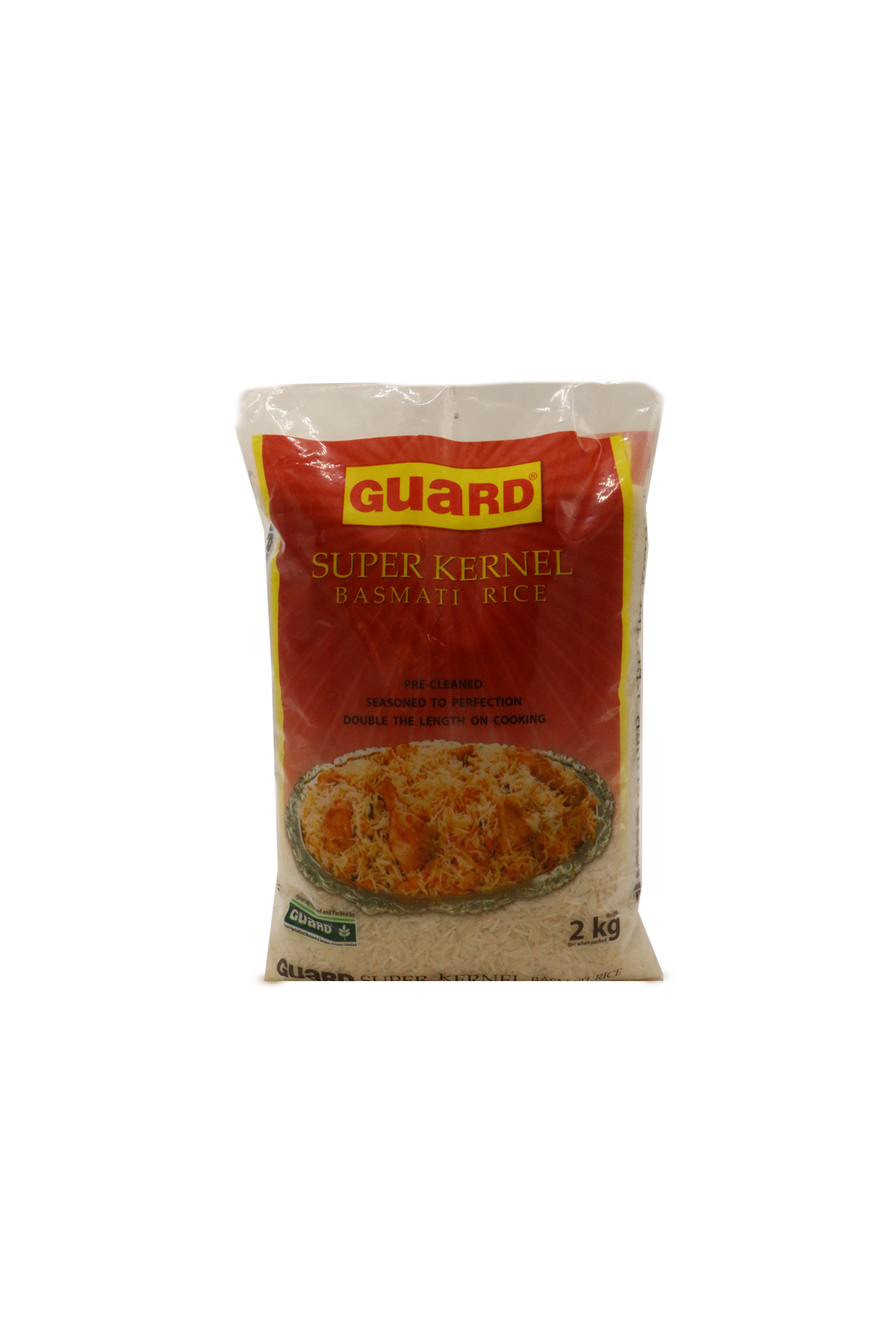 Kernel Rice Saudi guard super kernel rice 2kg – KK Mart