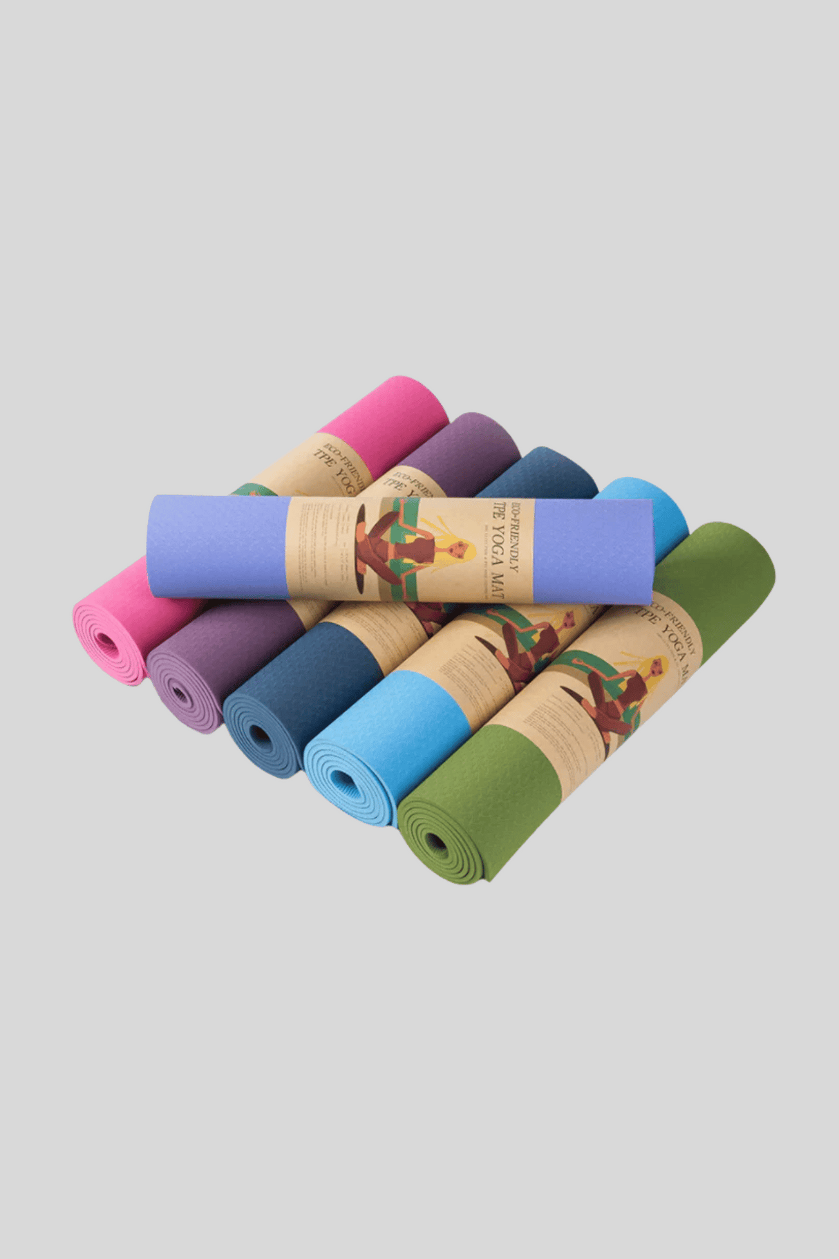 fit yoga mat 4mm eva