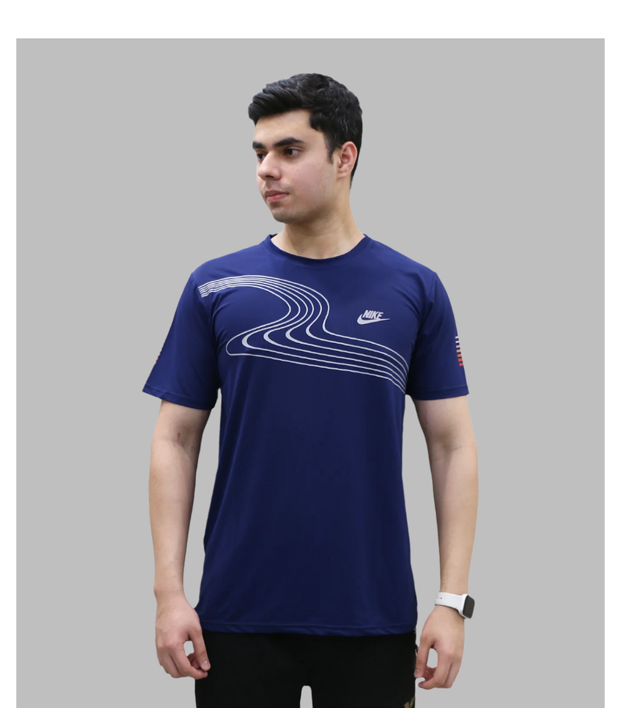 t shirt under armour dark blue 2105