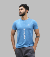 t shirt wizal light blue t636