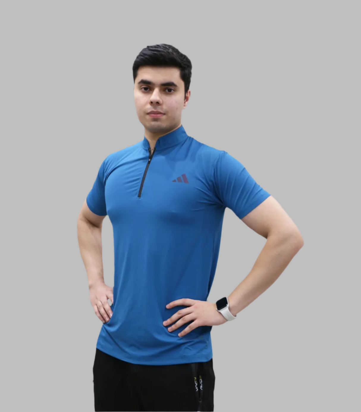 t shirt half sleeve adidas sea green f634