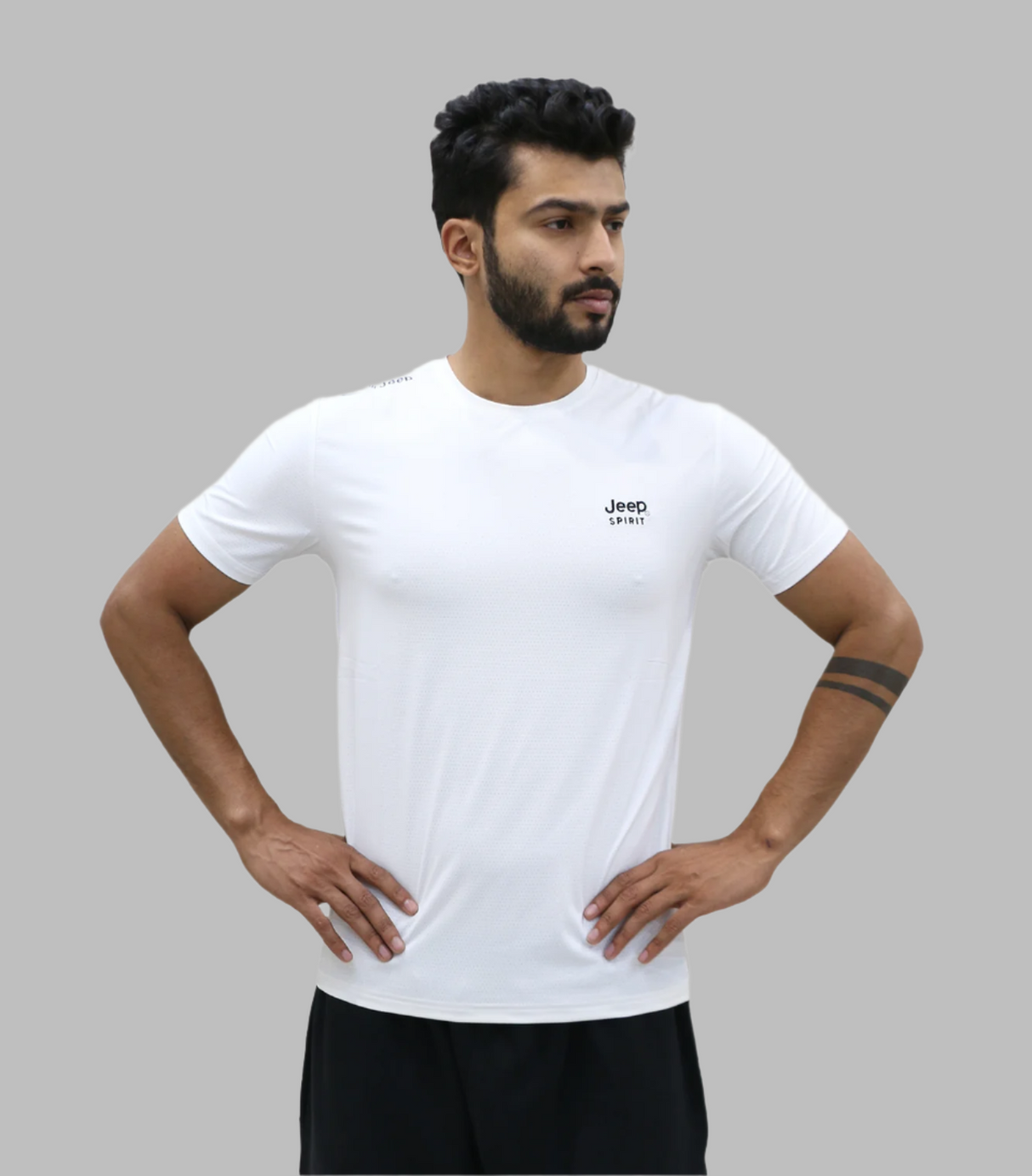 t shirt half sleeve jeep spirit white 98901